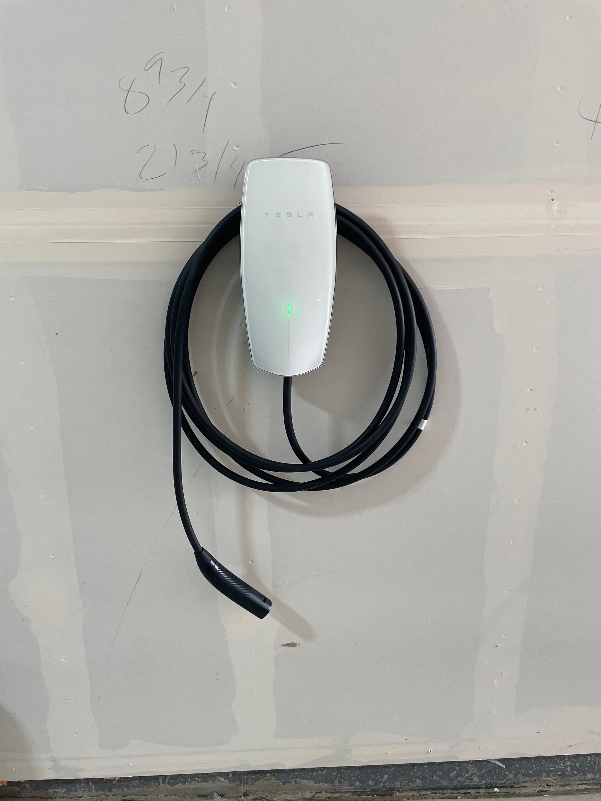 Tesla EV Cord Installation